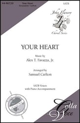 Your Heart SATB choral sheet music cover